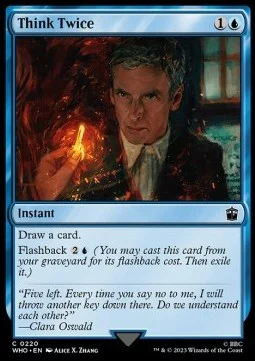 Think Twice [WHO #220] ENGLISH NM