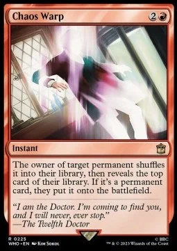 Chaos Warp [WHO #225] ENGLISH NM