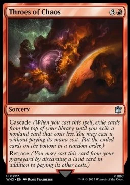 Throes of Chaos [WHO #227] ENGLISH NM