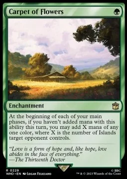 Carpet of Flowers [WHO #229] ENGLISH NM