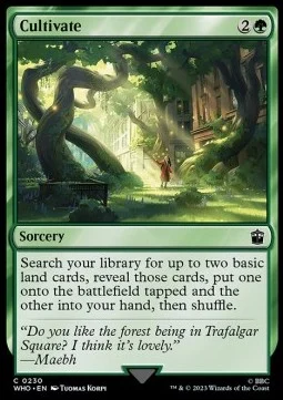 Cultivate [WHO #230] ENGLISH NM