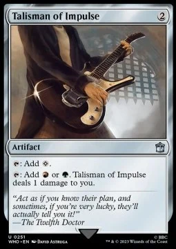 Talisman of Impulse [WHO #251] ENGLISH NM