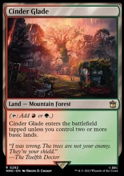 Cinder Glade [WHO #262] ENGLISH NM