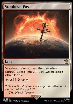 Sundown Pass [WHO #310] ENGLISH NM