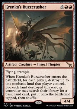 Krenko's Buzzcrusher [MKM #136] SPANISH NM