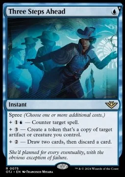 Three Steps Ahead [OTJ #75] ENGLISH NM