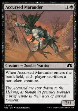 Accursed Marauder [MH3 #80] ENGLISH NM