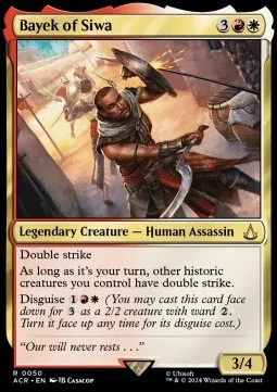 Bayek of Siwa [ACR #50] ENGLISH NM