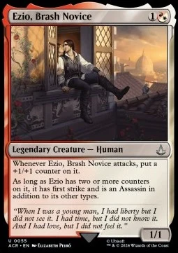 Ezio, Brash Novice [ACR #55] SPANISH NM
