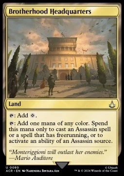 Brotherhood Headquarters [ACR #80] ENGLISH NM