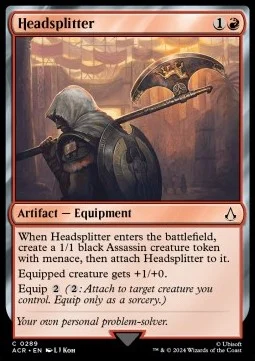 Headsplitter [XACR #289] ENGLISH NM