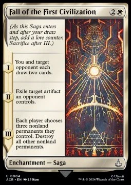 Fall of the First Civilization [ACR #4] SPANISH NM