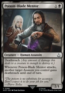 Poison-Blade Mentor [XACR #288] ENGLISH NM