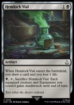 Hemlock Vial [ACR #26] SPANISH NM