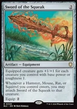 Sword of the Squeak [BLC #40] ENGLISH NM