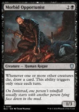 Morbid Opportunist [BLC #183] ENGLISH NM
