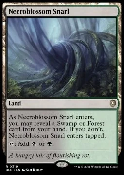 Necroblossom Snarl [BLC #319] ENGLISH NM