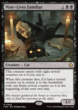 Nine-Lives Familiar [FDN #66] ENGLISH NM