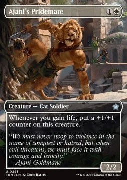 Ajani's Pridemate [XFDN #293] ENGLISH NM