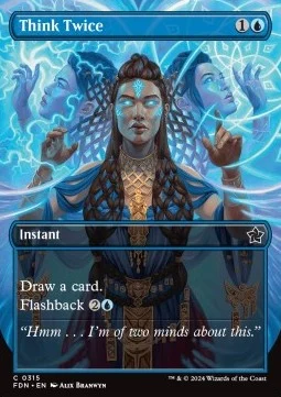 Think Twice (V.1) [XFDN #315] ENGLISH NM