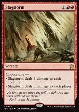 Slagstorm [FDN #207] ENGLISH NM