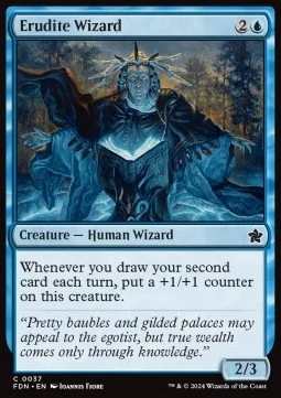 Erudite Wizard [FDN #37] ENGLISH NM