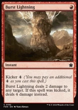 Burst Lightning [FDN #192] ENGLISH NM