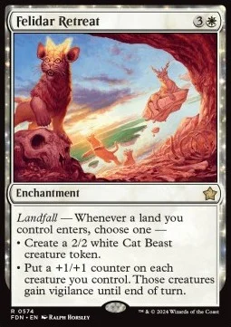 Felidar Retreat [SFDN #574] ENGLISH NM