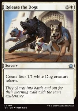 Release the Dogs [SFDN #580] ENGLISH NM