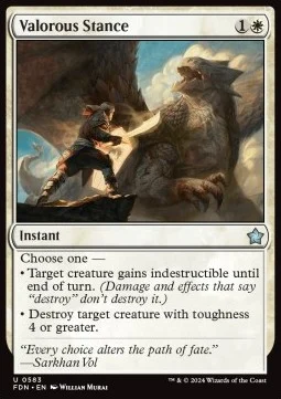 Valorous Stance [SFDN #583] ENGLISH NM