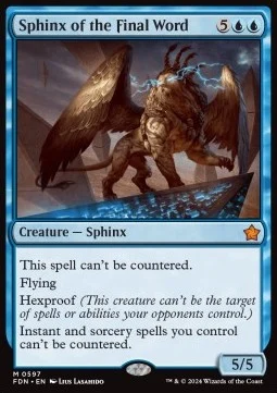 Sphinx of the Final Word [SFDN #597] ENGLISH NM