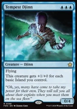 Tempest Djinn [SFDN #598] ENGLISH NM