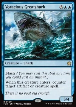 Voracious Greatshark [SFDN #600] ENGLISH NM