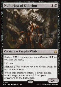 Nullpriest of Oblivion [SFDN #611] ENGLISH NM