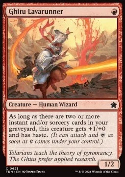 Ghitu Lavarunner [SFDN #623] ENGLISH NM