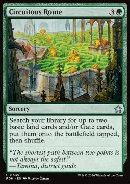 Circuitous Route [SFDN #635] ENGLISH NM