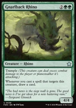 Gnarlback Rhino [SFDN #638] ENGLISH NM