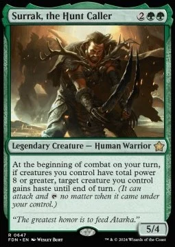 Surrak, the Hunt Caller [SFDN #647] ENGLISH NM