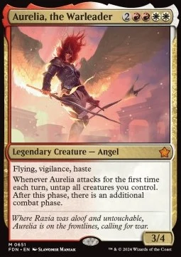 Aurelia, the Warleader [SFDN #651] ENGLISH NM