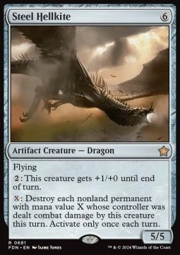 Steel Hellkite [SFDN #681] ENGLISH NM