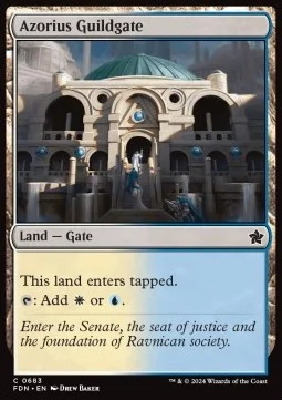 Azorius Guildgate [SFDN #683] ENGLISH NM
