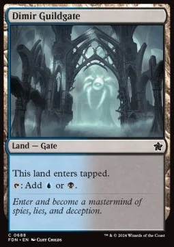 Dimir Guildgate [SFDN #688] ENGLISH NM