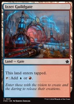 Izzet Guildgate [SFDN #691] ENGLISH NM