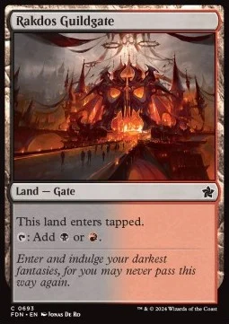 Rakdos Guildgate [SFDN #693] ENGLISH NM