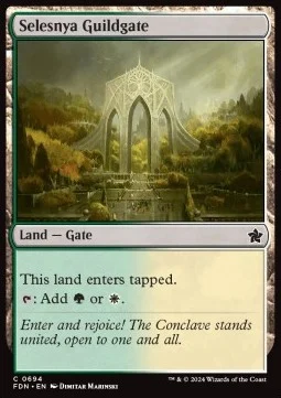 Selesnya Guildgate [SFDN #694] ENGLISH NM