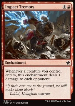Impact Tremors [SFDN #717] ENGLISH NM