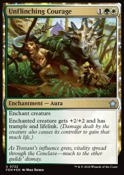 Unflinching Courage [SFDN #722] ENGLISH NM