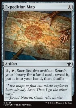 Expedition Map [SFDN #724] ENGLISH NM