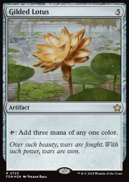 Gilded Lotus [SFDN #725] ENGLISH NM