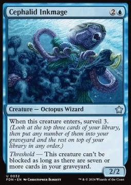 Cephalid Inkmage [FDN #32] ENGLISH NM